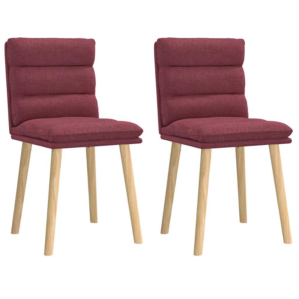 Sillas De Comedor 6 Unidades Tela