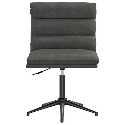 Silla De Comedor De Cuero Sintético Negra