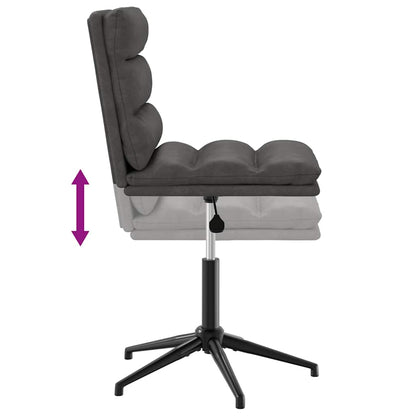 Silla De Comedor De Cuero Sintético Negra
