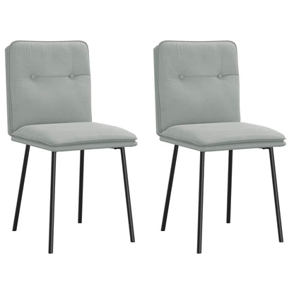 Sillas De Comedor 4 Unidades Terciopelo