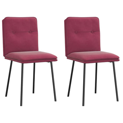 Sillas De Comedor 4 Unidades Terciopelo