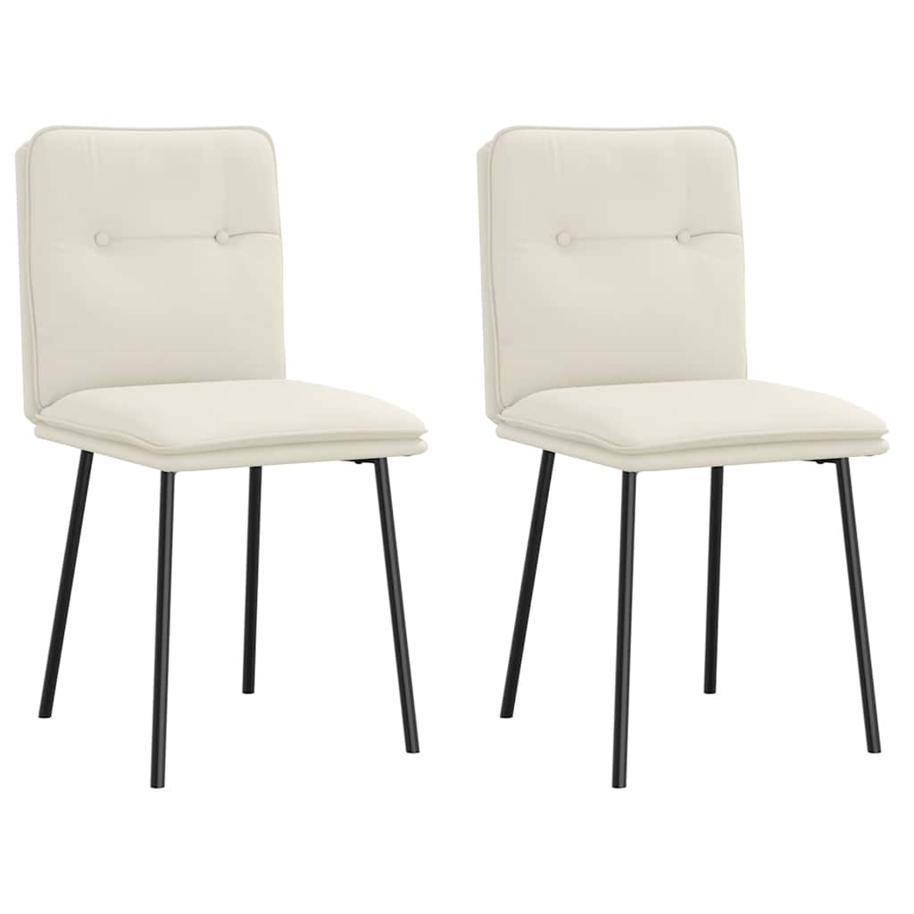 Sillas De Comedor 4 Unidades Terciopelo