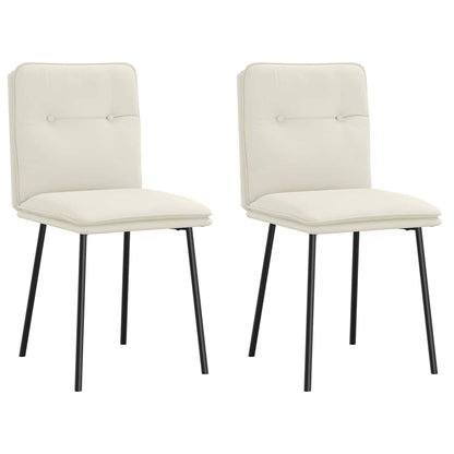 Sillas De Comedor 4 Unidades Terciopelo