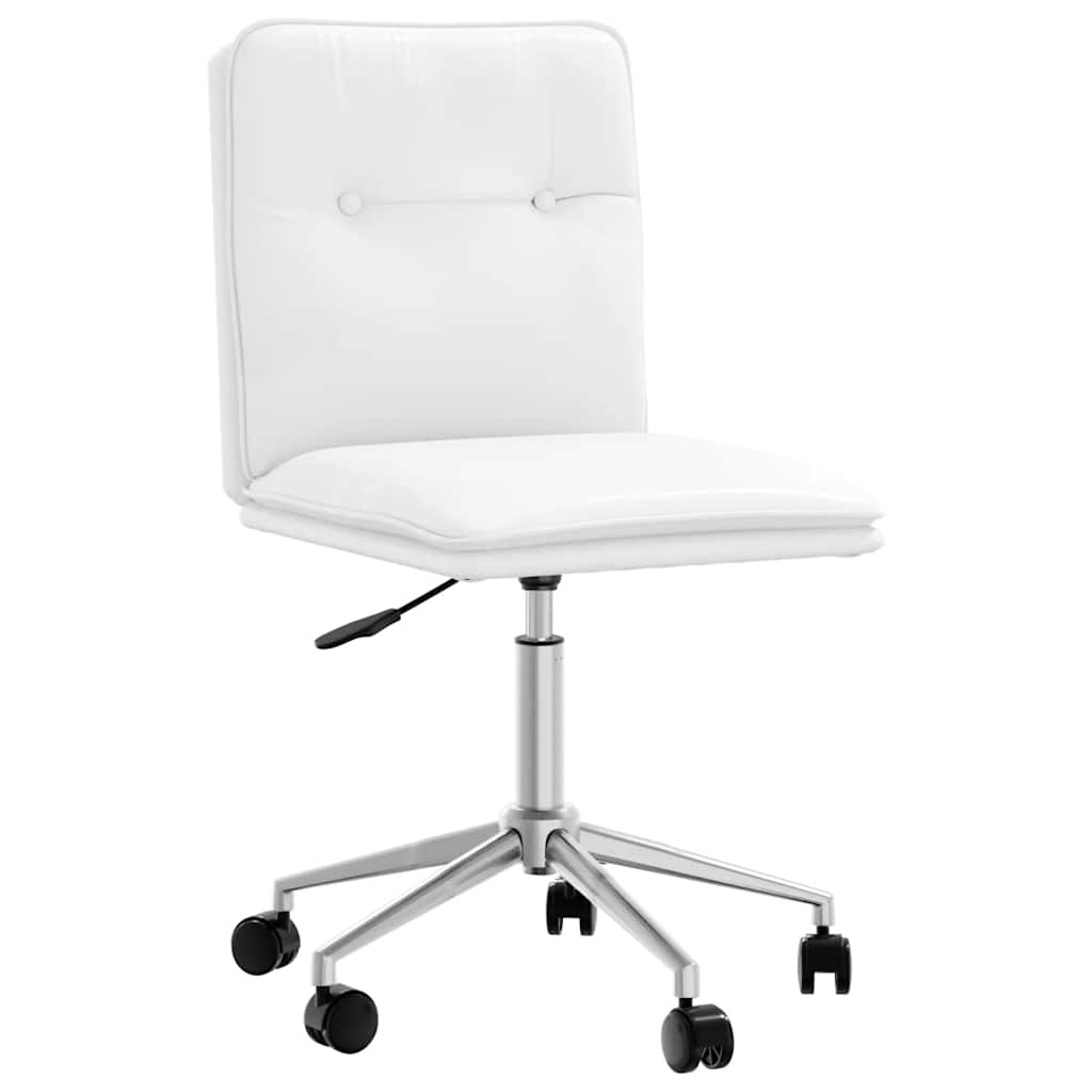 Silla De Comedor De Cuero Sintético Negra