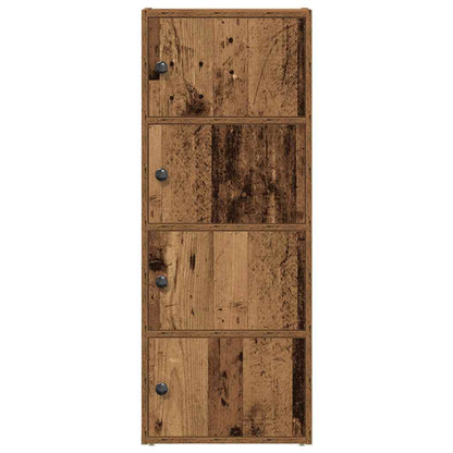 Estantería Madera De Ingeniería Color Envejecido 40X24X