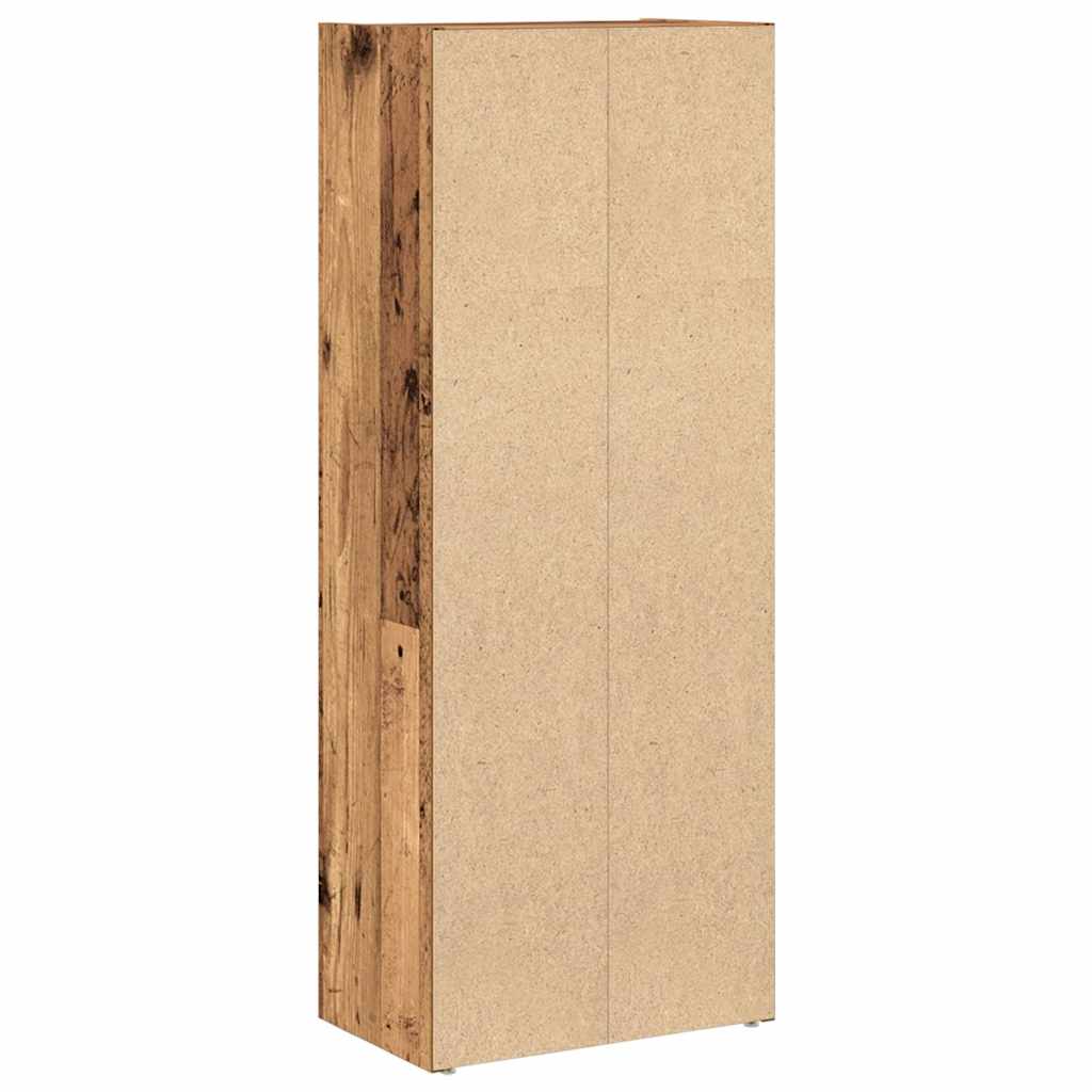 Estantería Madera De Ingeniería Color Envejecido 40X24X