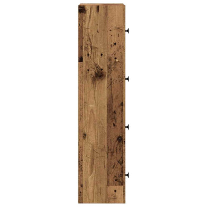 Estantería Madera De Ingeniería Color Envejecido 40X24X