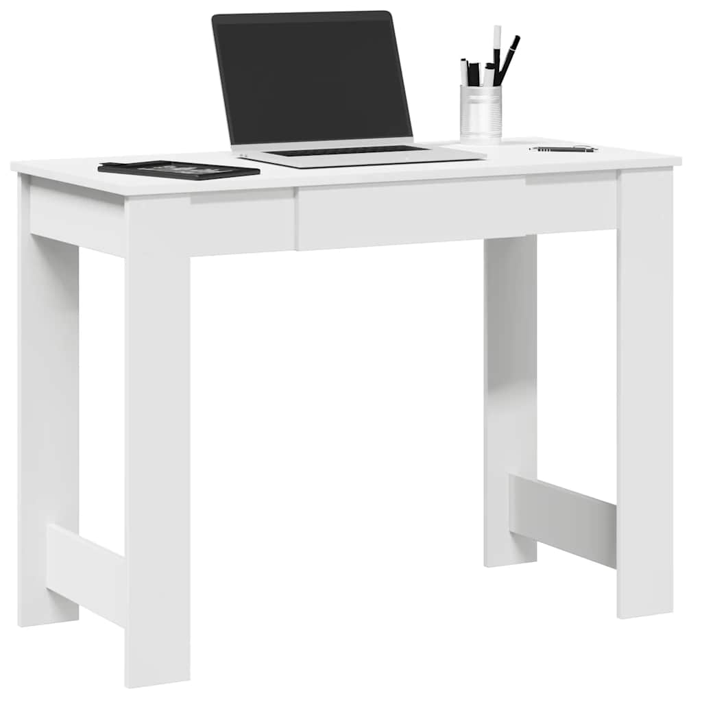 Escritorio De Madera De Ingeniería Envejecida 100X45X75 Cm
