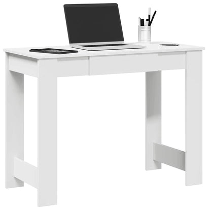 Escritorio De Madera De Ingeniería Envejecida 100X45X75 Cm