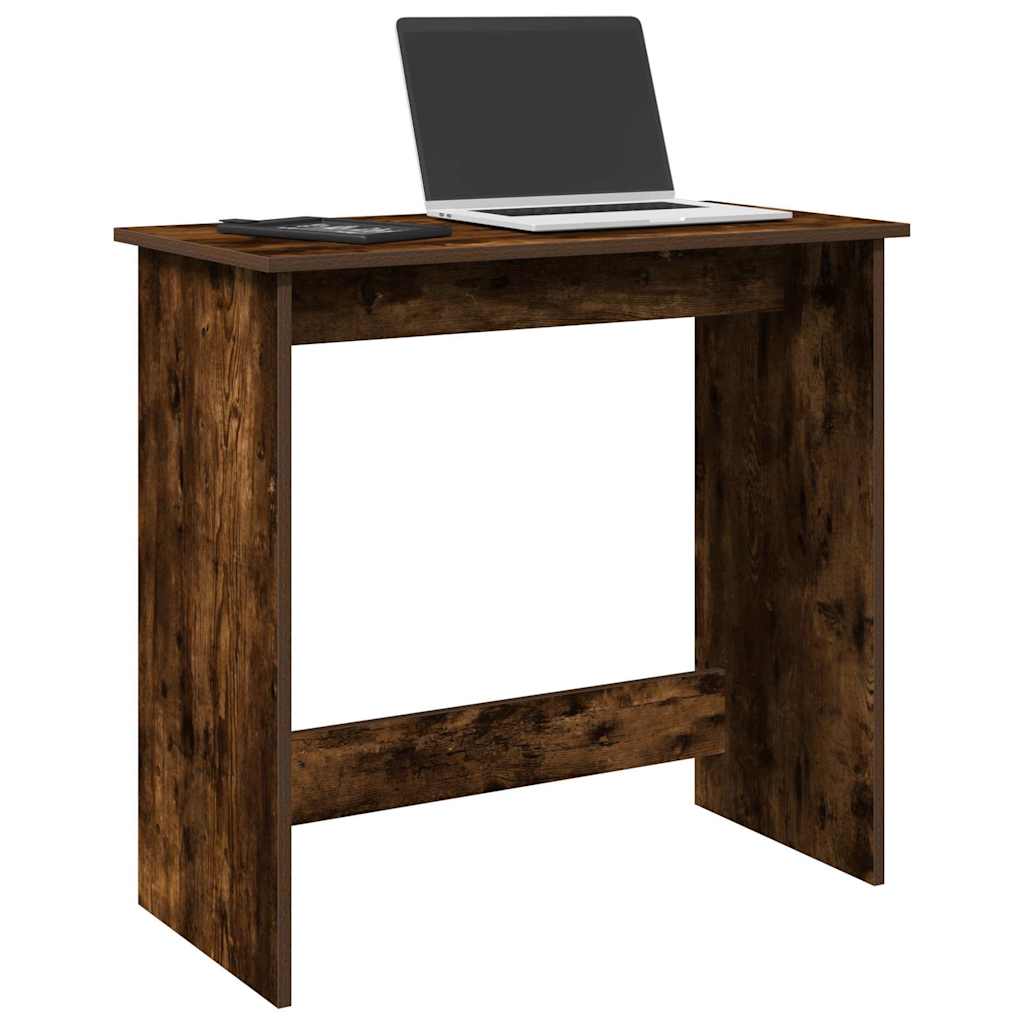 Escritorio De Madera De Ingeniería Roble Artesano 80X40X75 Cm
