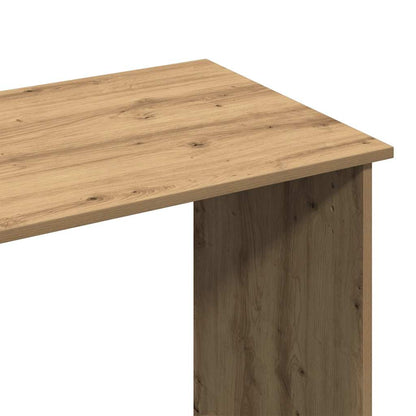 Escritorio De Madera De Ingeniería Roble Artesano 80X40X75 Cm
