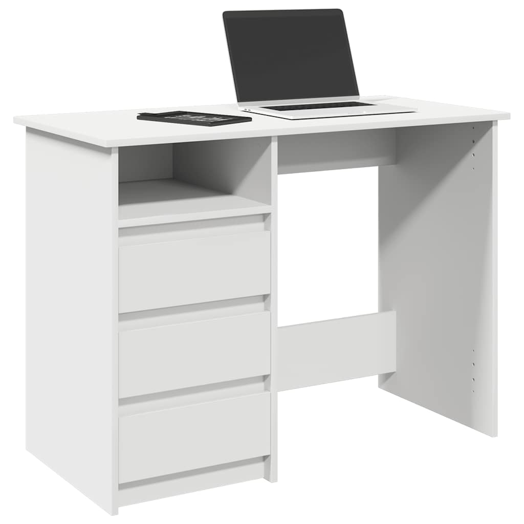 Escritorio De Madera De Ingeniería 102X50X75 Cm