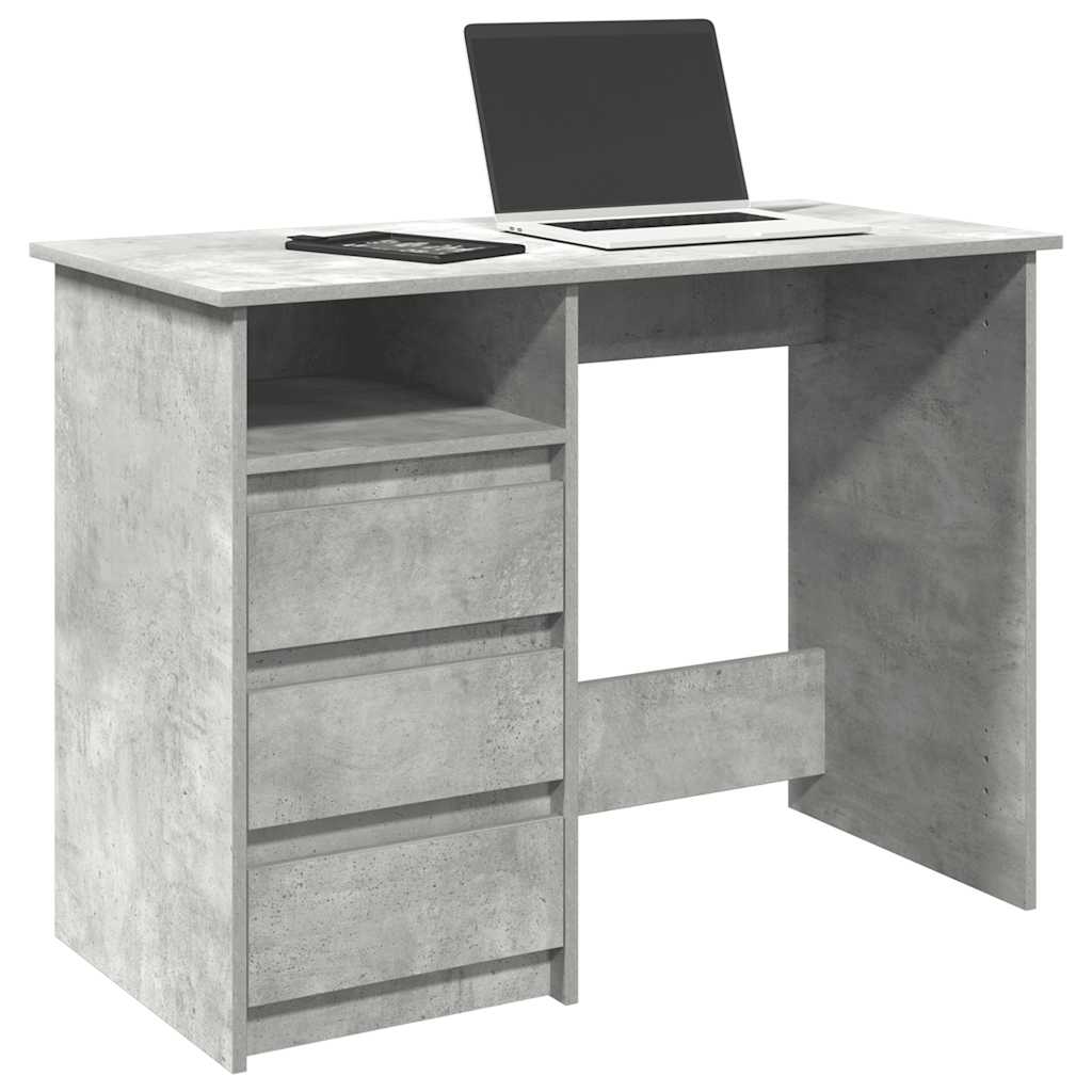 Escritorio De Madera De Ingeniería 102X50X75 Cm