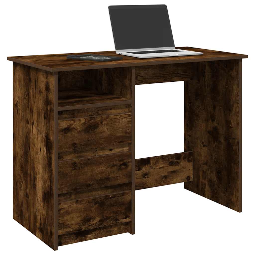 Escritorio De Madera De Ingeniería 102X50X75 Cm
