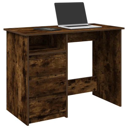 Escritorio De Madera De Ingeniería 102X50X75 Cm