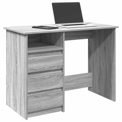 Escritorio De Madera De Ingeniería 102X50X75 Cm