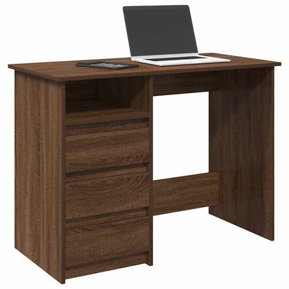 Escritorio De Madera De Ingeniería 102X50X75 Cm