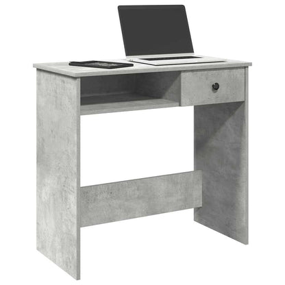 Escritorio De Madera De Ingeniería Roble Artesano 80X40X75 Cm