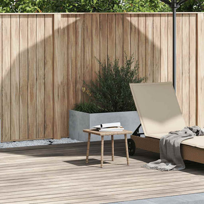 Mesa Centro Jardín Rectangular 80X40X37Cm