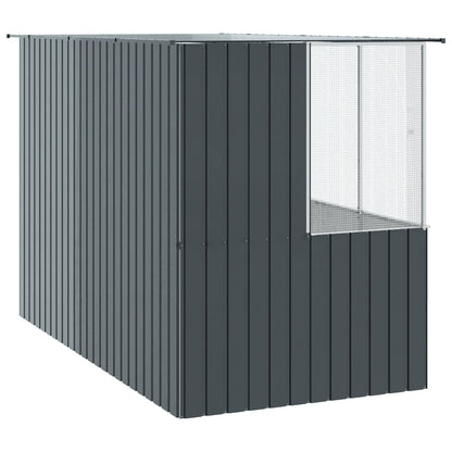 Jaula Para Aves Antracita 165 X 318 X 200 Cm Acero Galvanizado