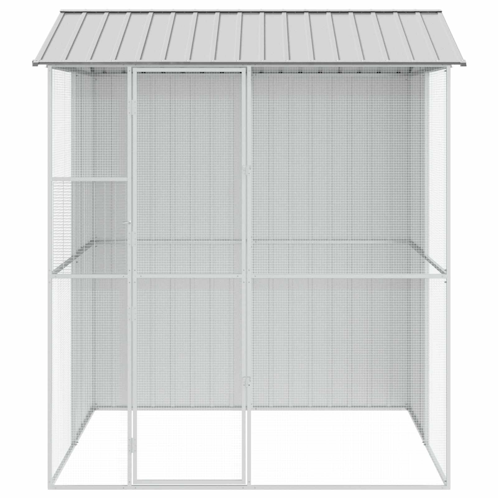 Jaula Para Aves 215 X 210 X 247 Cm Acero Galvanizado