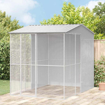 Jaula Para Aves 215 X 210 X 247 Cm Acero Galvanizado