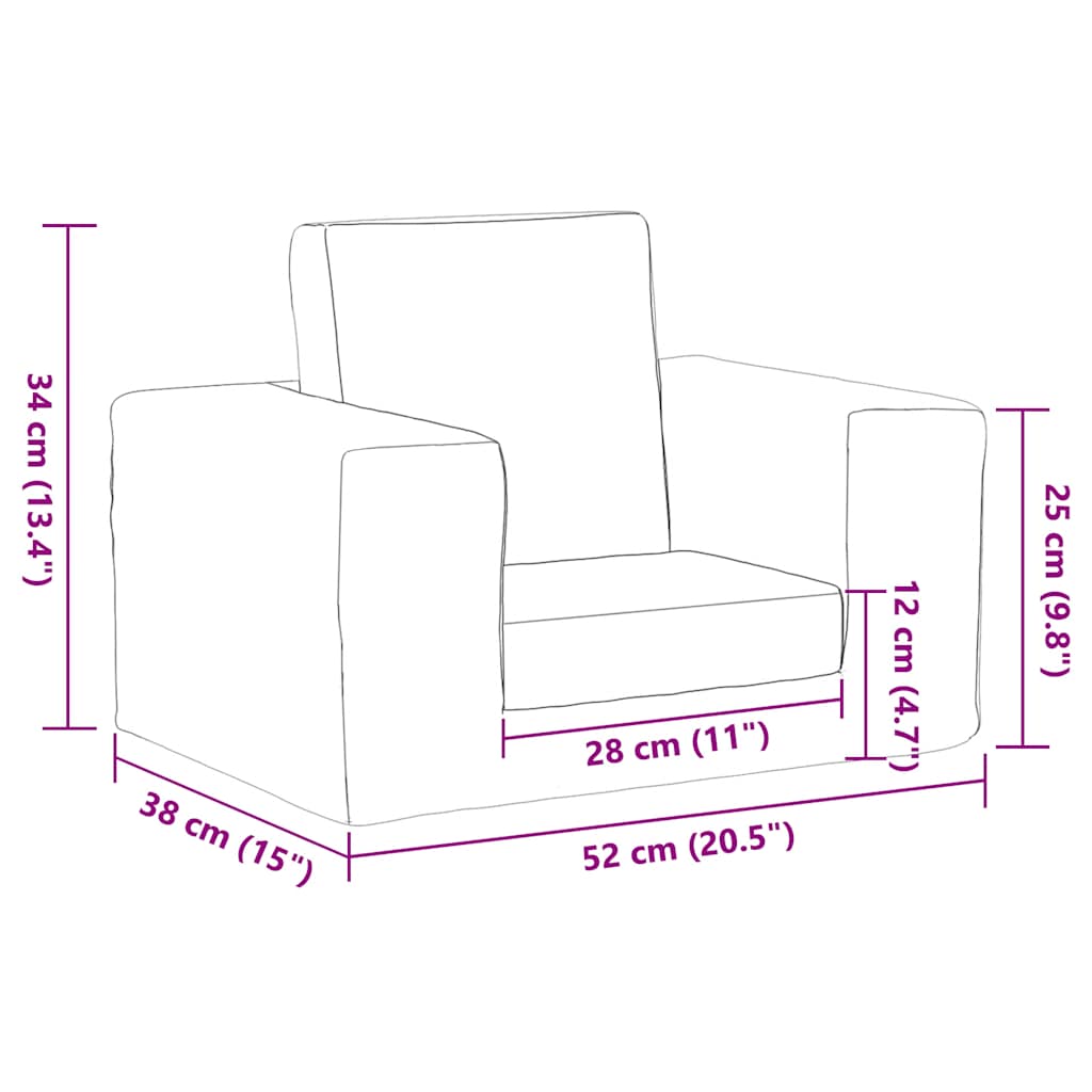 Cama Infantil Felpa Suave Color