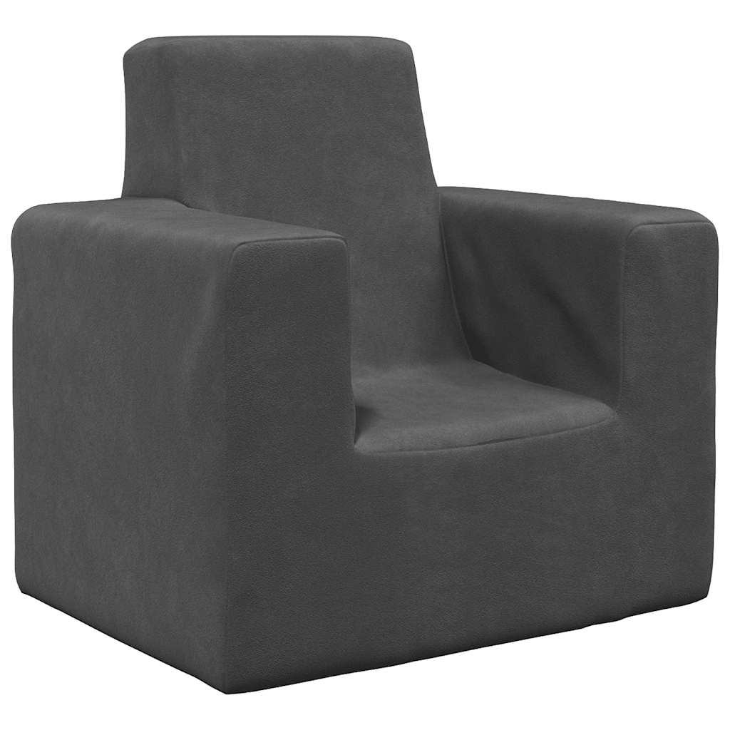 Cama Infantil Felpa Suave Gris