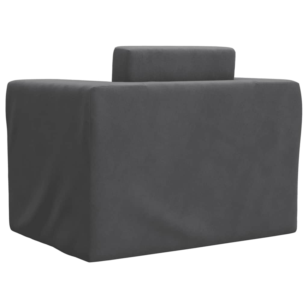 Cama Infantil Felpa Suave Gris