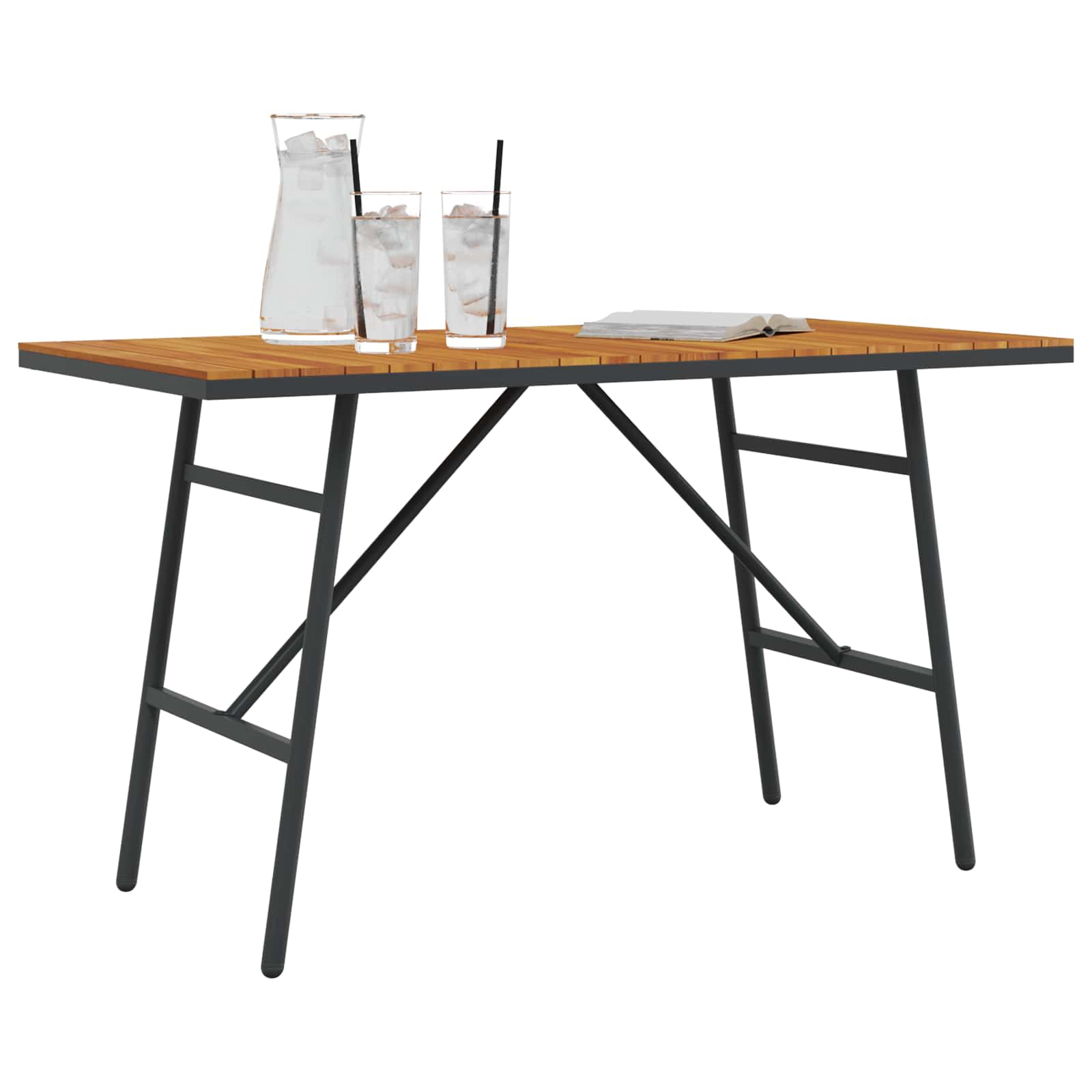 Mesa De Comedor Marrón 110 X 55 X 61,5 Cm