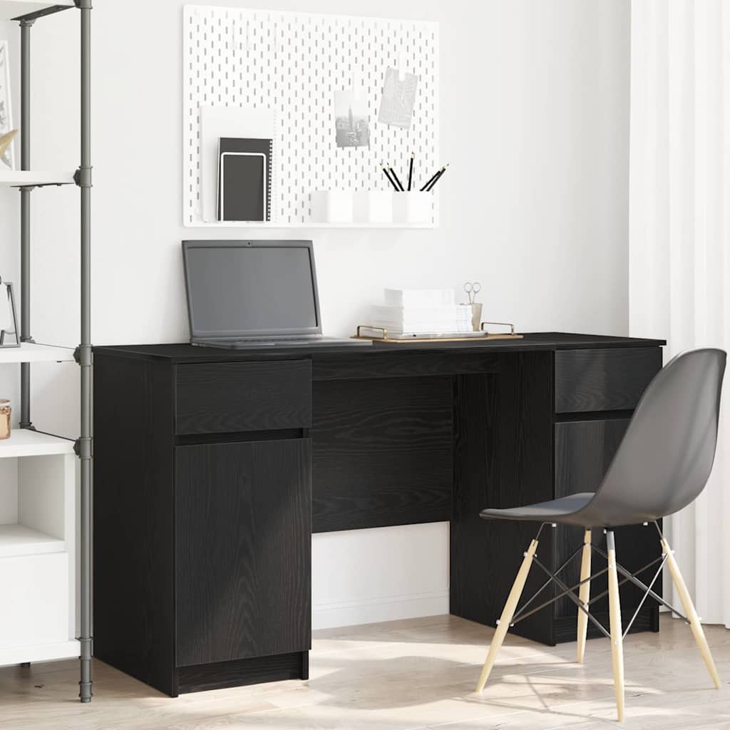 Escritorio Madera De Ingeniería 140 X 49 X 76 Cm