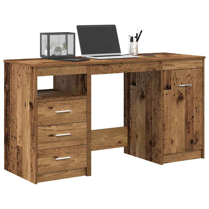 Escritorio Madera De Ingeniería 140 X 50 X 76 Cm