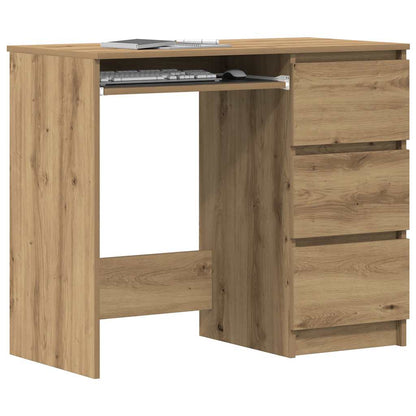 Escritorio De Madera Contrachapada 90X45X76 Cm