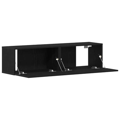 Mueble De Tv De Madera De 120X30X30,5 Cm