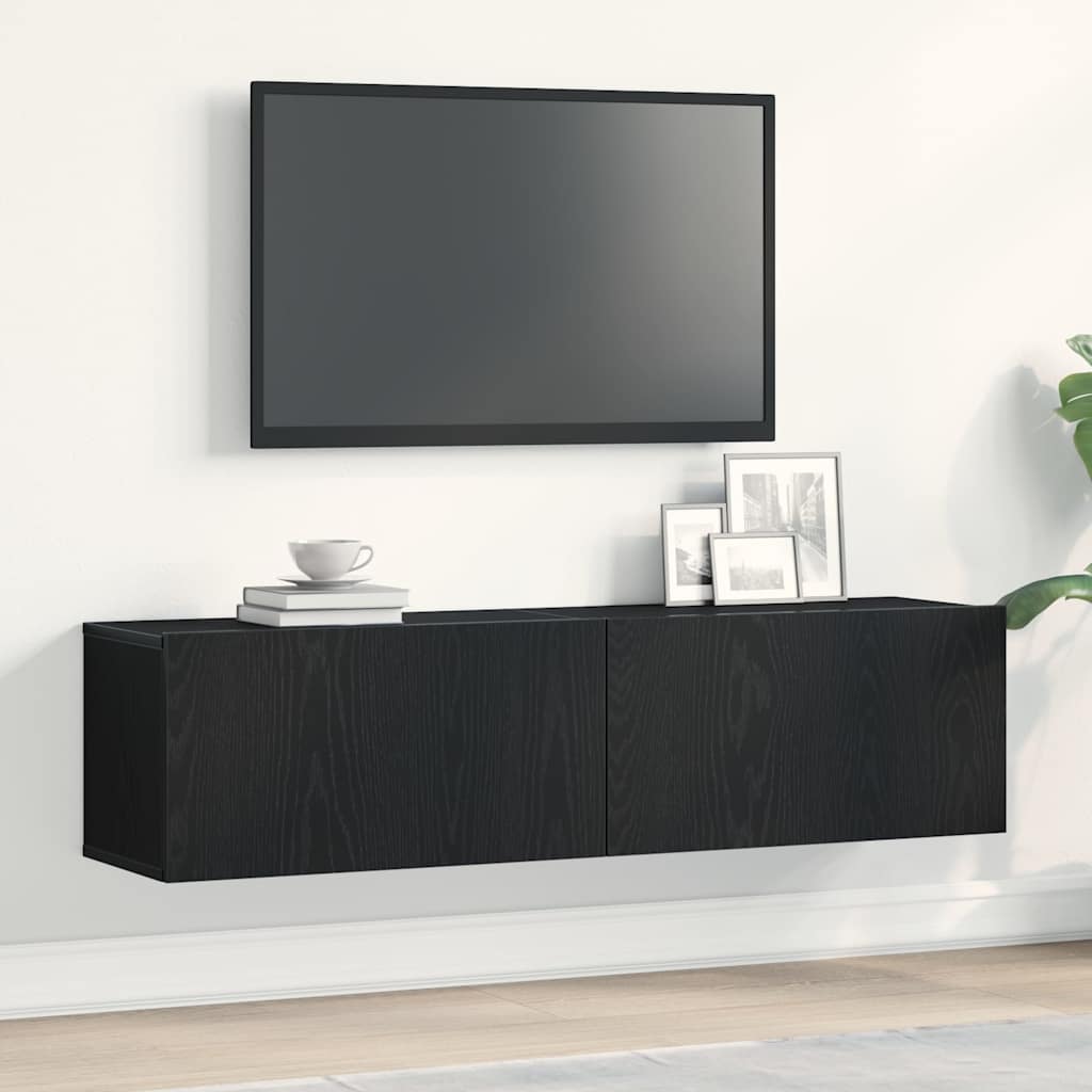 Mueble De Tv De Madera De 120X30X30,5 Cm