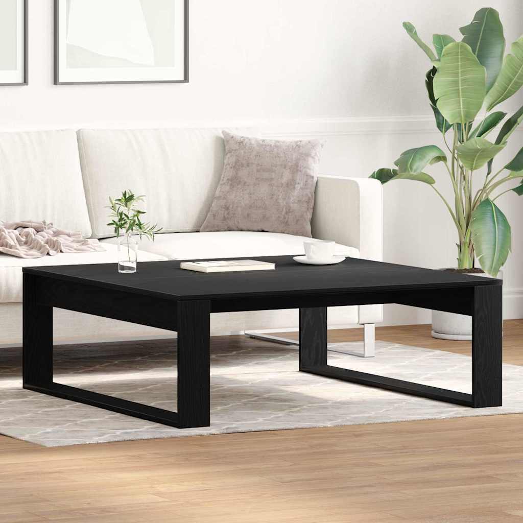 Mesa Auxiliar De Madera De Ingeniería Envejecida 50X50X35 Cm