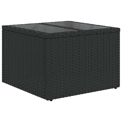 Set De Sofás De Jardín Y Cojines 8 Piezas Ratán Sintético