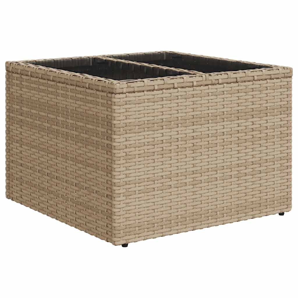 Juego De Sofás Jardín Con Cojines 6 Pzas Ratán Sintético Beige