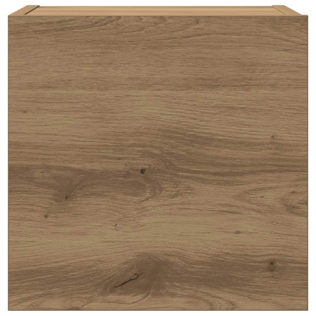 Mueble Para Tv De Pared Madera Contrachapada Artesanal 5 Piezas