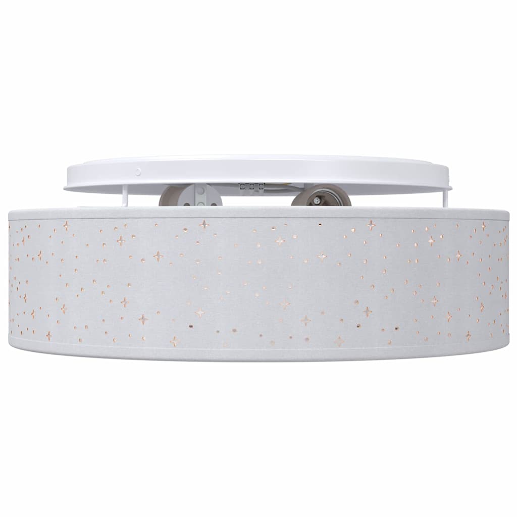 Lámpara De Techo Con Focos 38 X 38 X 13,5 Cm Tela