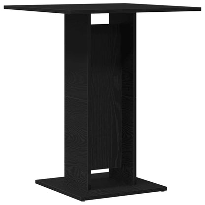 Mesa De Bistró De De 60X60X75 Cm, Fabricada En Madera De Ingeniería