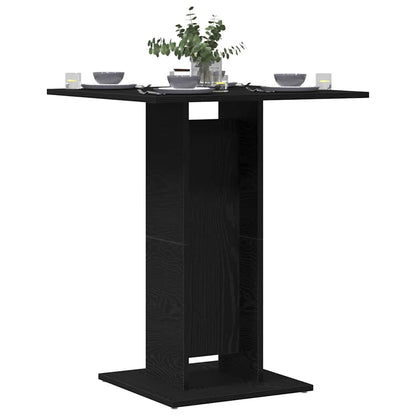 Mesa De Bistró De De 60X60X75 Cm, Fabricada En Madera De Ingeniería