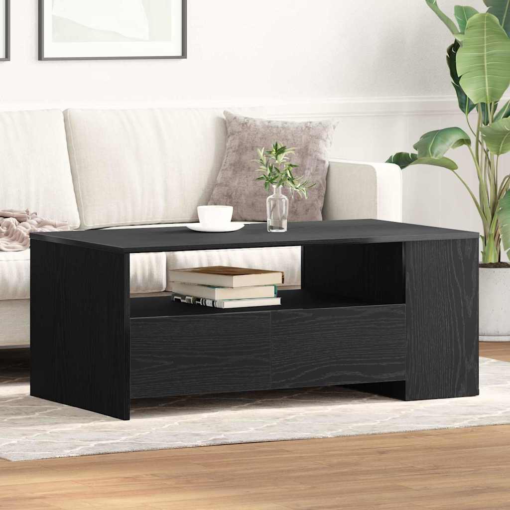 Mesa De Centro Madera De Ingeniería 102X55X42 Cm