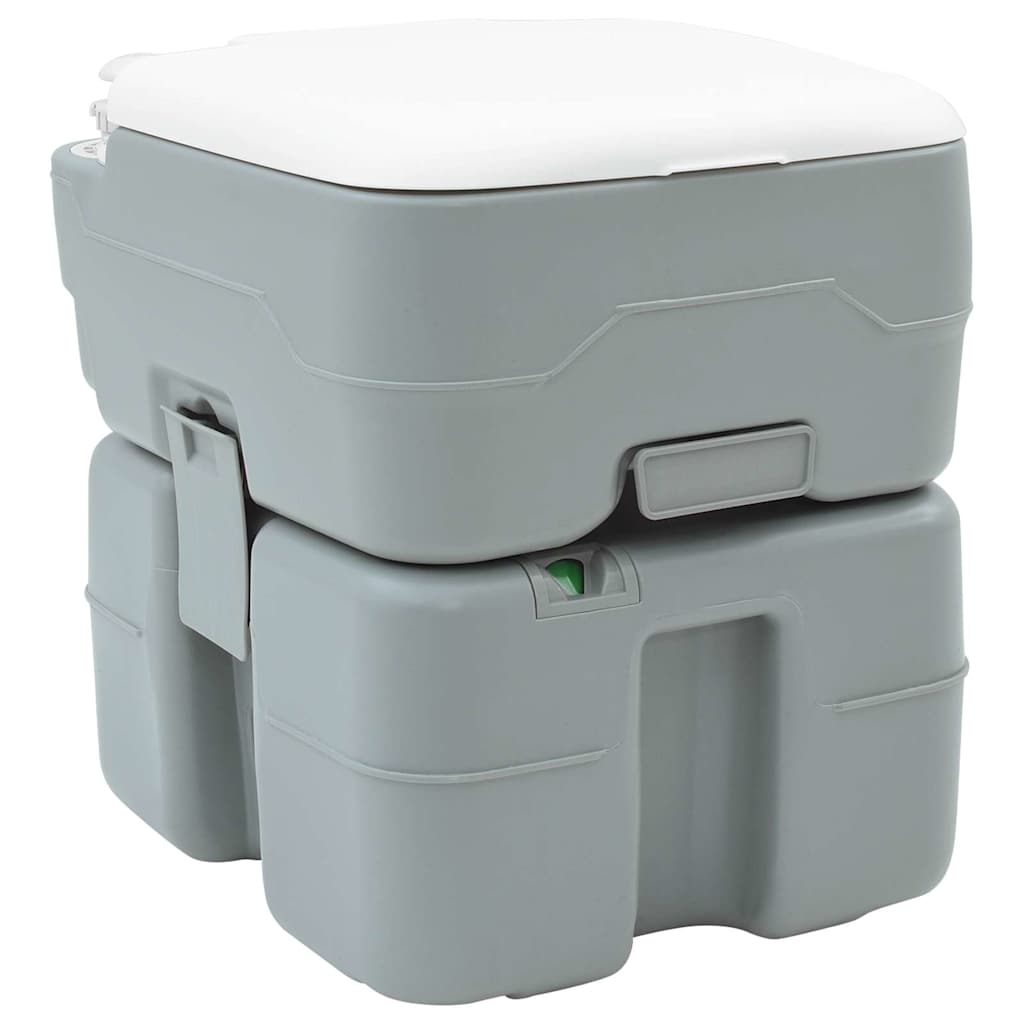 Inodoro De Camping Gris 41,5 X 36,5 X 42 Cm