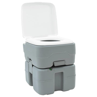 Inodoro De Camping Gris 41,5 X 36,5 X 42 Cm