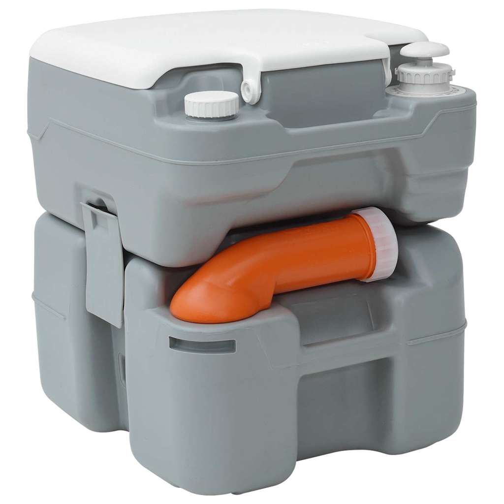 Inodoro De Camping Gris 41,5 X 36,5 X 42 Cm