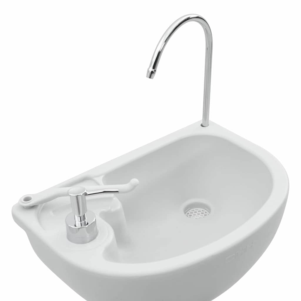 Set De Inodoro Para Camping 2 Pcs Azul Y