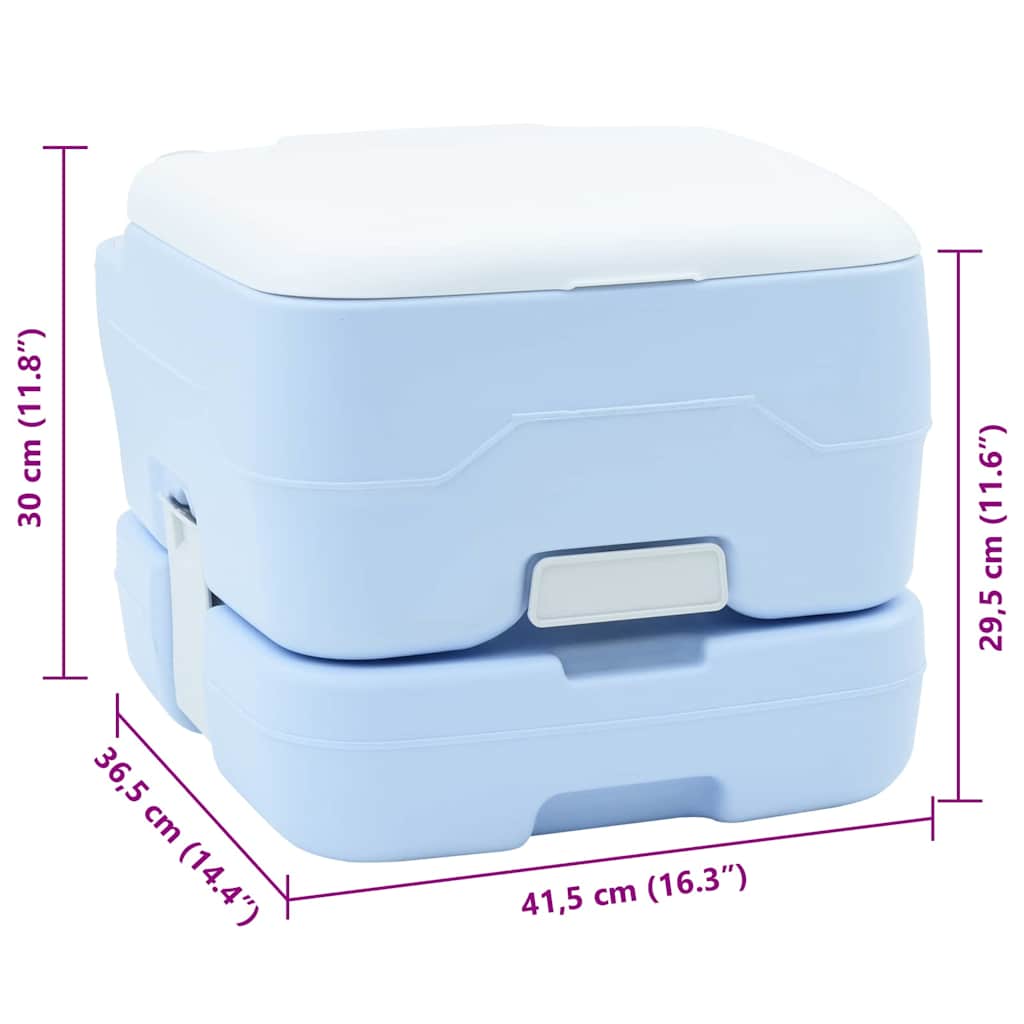 Inodoro De Camping 41,5 X 36,5 X 30 Cm Polietileno