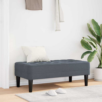 Banco Con Cojín 113 X 57 X 39 Cm Terciopelo