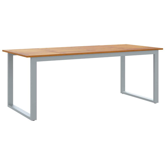 Mesa De Jardín Madera De Acacia Sólida